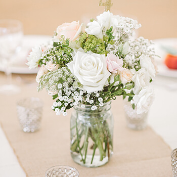 Vase Arrangement Roses